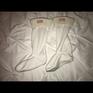 Hunter boot knitted socks for original tall